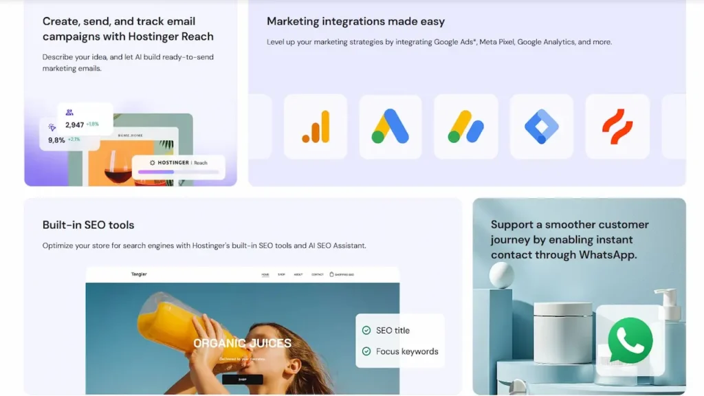 BEST website builder for small business Audit Dashboard (Desktop)