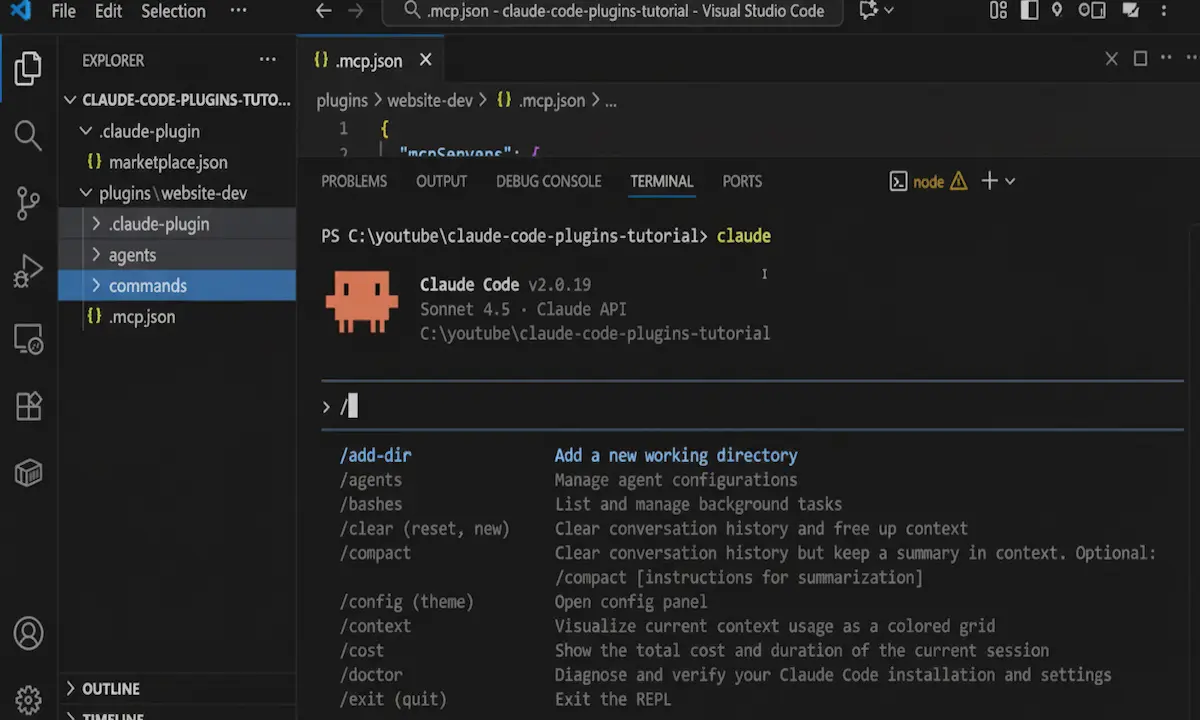 Claude Code Plugins Dashboard – Desktop Preview